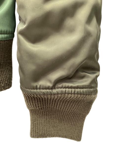 AVIREX（アヴィレックス）AVIREX (アヴィレックス) スカル リバーシブル MA-1 カーキ サイズ:Lの古着・服飾アイテム