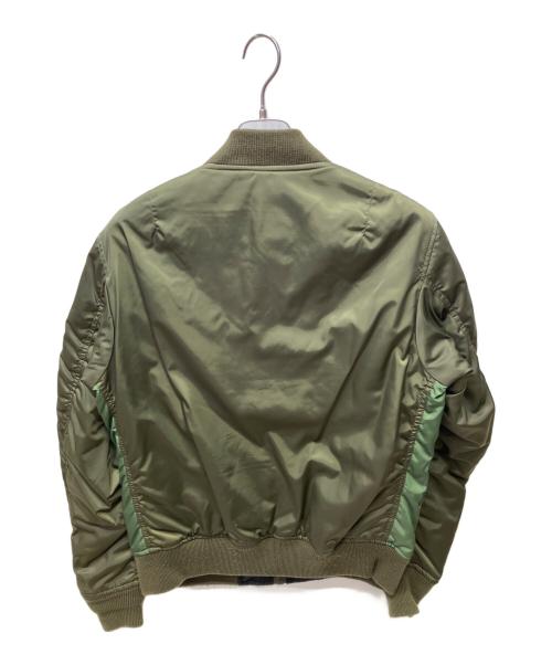 AVIREX（アヴィレックス）AVIREX (アヴィレックス) スカル リバーシブル MA-1 カーキ サイズ:Lの古着・服飾アイテム
