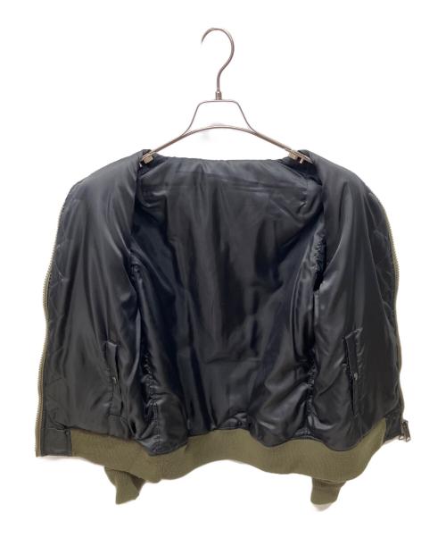 AVIREX（アヴィレックス）AVIREX (アヴィレックス) スカル リバーシブル MA-1 カーキ サイズ:Lの古着・服飾アイテム