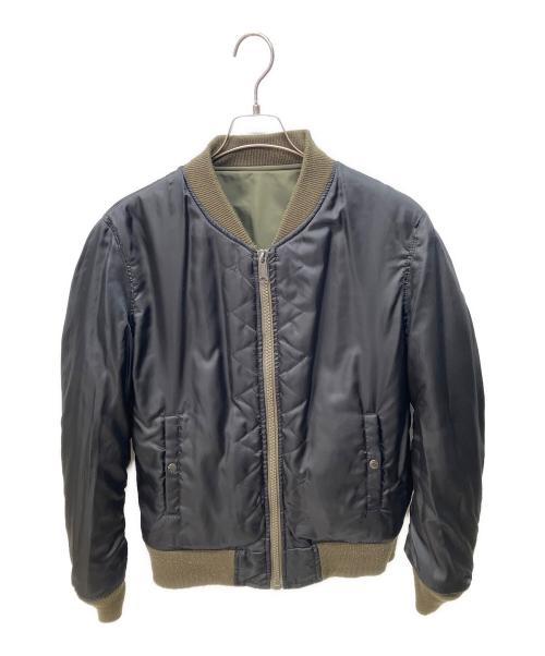 AVIREX（アヴィレックス）AVIREX (アヴィレックス) スカル リバーシブル MA-1 カーキ サイズ:Lの古着・服飾アイテム