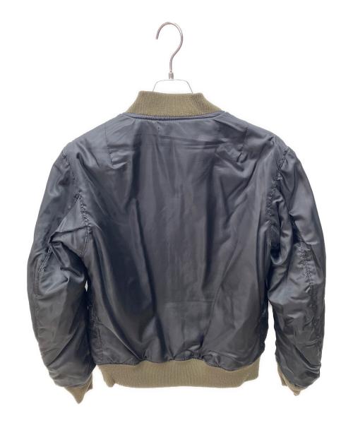 AVIREX（アヴィレックス）AVIREX (アヴィレックス) スカル リバーシブル MA-1 カーキ サイズ:Lの古着・服飾アイテム