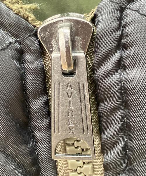 AVIREX（アヴィレックス）AVIREX (アヴィレックス) スカル リバーシブル MA-1 カーキ サイズ:Lの古着・服飾アイテム