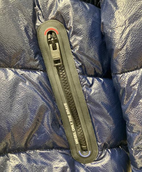 DIESEL（ディーゼル）DIESEL (ディーゼル) 中綿ジャケット ブルー サイズ:Sの古着・服飾アイテム