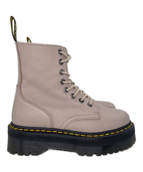 Dr.Martens（ドクターマーチン）Dr.Martens (ドクターマーチン) 8ホールブーツ　JADON III ベージュ サイズ:38の古着・服飾アイテム