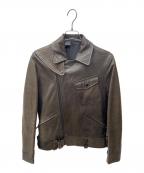 N.HOOLYWOODエヌ ハリウッド）の古着「ダブルライダースジャケット」｜ブラック