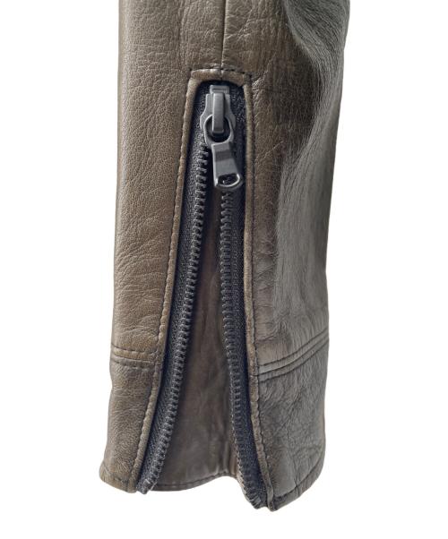 N.HOOLYWOOD（エヌ ハリウッド）N.HOOLYWOOD (エヌ ハリウッド) ダブルライダースジャケット ブラック サイズ:38の古着・服飾アイテム