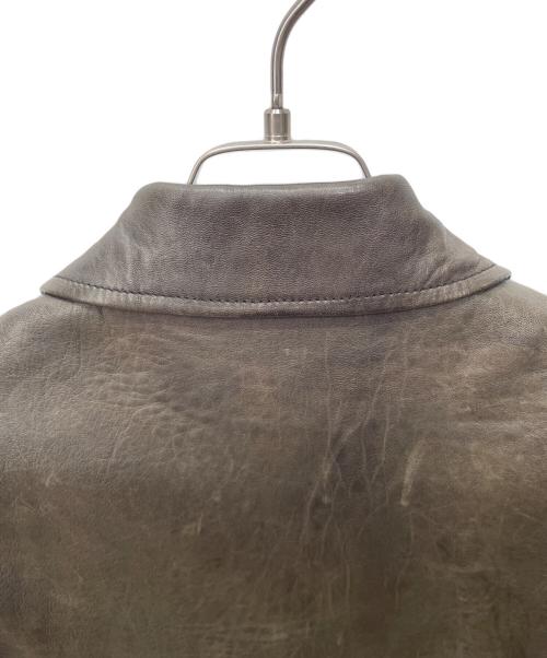 N.HOOLYWOOD（エヌ ハリウッド）N.HOOLYWOOD (エヌ ハリウッド) ダブルライダースジャケット ブラック サイズ:38の古着・服飾アイテム