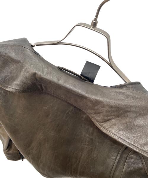 N.HOOLYWOOD（エヌ ハリウッド）N.HOOLYWOOD (エヌ ハリウッド) ダブルライダースジャケット ブラック サイズ:38の古着・服飾アイテム