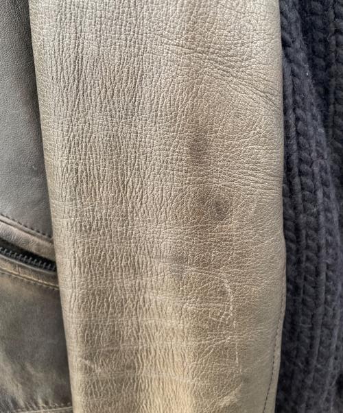 N.HOOLYWOOD（エヌ ハリウッド）N.HOOLYWOOD (エヌ ハリウッド) ダブルライダースジャケット ブラック サイズ:38の古着・服飾アイテム