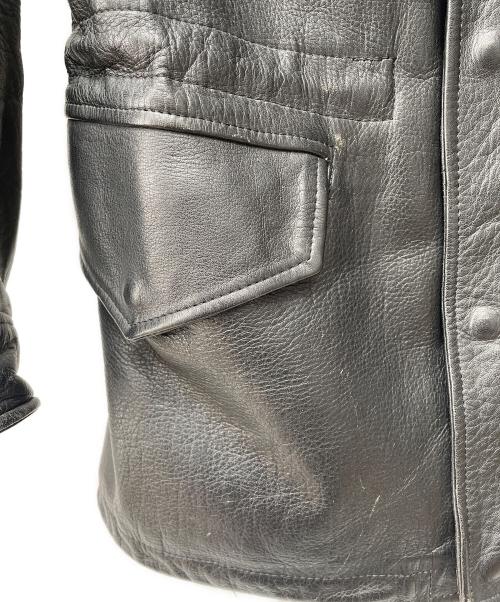 HARLEY-DAVIDSON（ハーレーダビッドソン）HARLEY-DAVIDSON (ハーレーダビッドソン) シングルライダースジャケット ブラック サイズ:38の古着・服飾アイテム