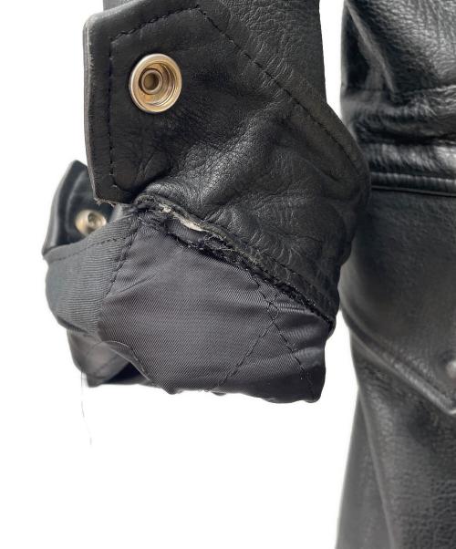 HARLEY-DAVIDSON（ハーレーダビッドソン）HARLEY-DAVIDSON (ハーレーダビッドソン) シングルライダースジャケット ブラック サイズ:38の古着・服飾アイテム