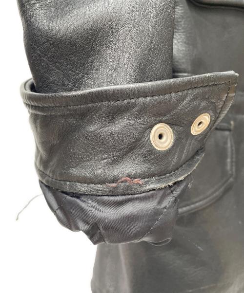 HARLEY-DAVIDSON（ハーレーダビッドソン）HARLEY-DAVIDSON (ハーレーダビッドソン) シングルライダースジャケット ブラック サイズ:38の古着・服飾アイテム