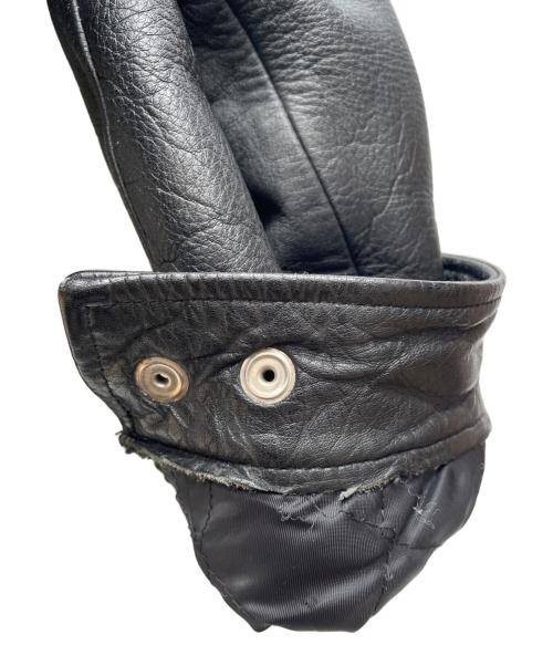 HARLEY-DAVIDSON（ハーレーダビッドソン）HARLEY-DAVIDSON (ハーレーダビッドソン) シングルライダースジャケット ブラック サイズ:38の古着・服飾アイテム