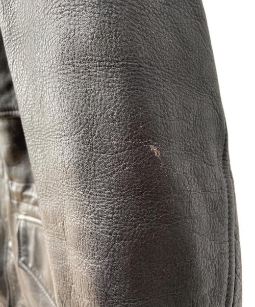 HARLEY-DAVIDSON（ハーレーダビッドソン）HARLEY-DAVIDSON (ハーレーダビッドソン) シングルライダースジャケット ブラック サイズ:38の古着・服飾アイテム