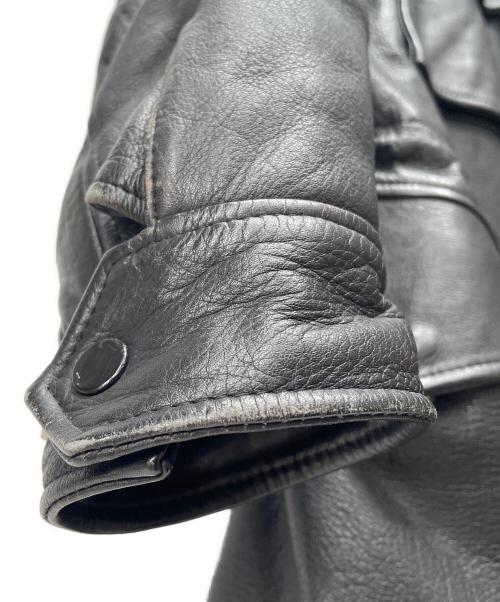 HARLEY-DAVIDSON（ハーレーダビッドソン）HARLEY-DAVIDSON (ハーレーダビッドソン) シングルライダースジャケット ブラック サイズ:38の古着・服飾アイテム