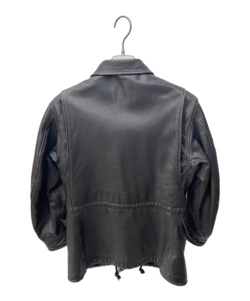 HARLEY-DAVIDSON（ハーレーダビッドソン）HARLEY-DAVIDSON (ハーレーダビッドソン) シングルライダースジャケット ブラック サイズ:38の古着・服飾アイテム