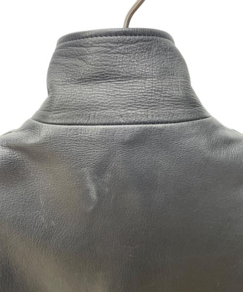 HARLEY-DAVIDSON（ハーレーダビッドソン）HARLEY-DAVIDSON (ハーレーダビッドソン) シングルライダースジャケット ブラック サイズ:38の古着・服飾アイテム