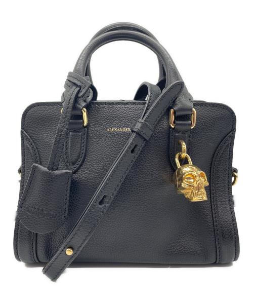 ALEXANDER McQUEEN（アレキサンダーマックイーン）ALEXANDER McQUEEN (アレキサンダーマックイーン) ショルダーバッグ ブラックの古着・服飾アイテム