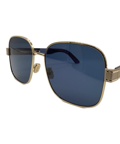 Christian Dior（クリスチャン ディオール）Christian Dior (クリスチャン ディオール) SIGNATURE S5U(シグネチャーS5U) ネイビー×ゴールド サイズ:60×18の古着・服飾アイテム