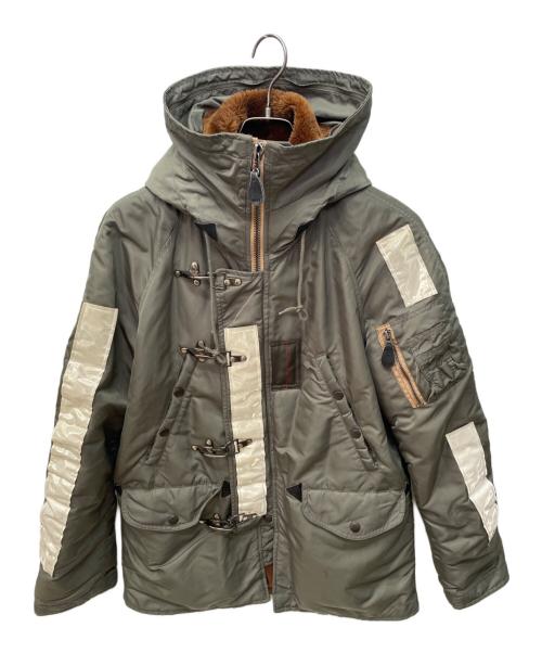 AVIREX（アヴィレックス）AVIREX (アヴィレックス) N-3Bレスキュージャケット カーキ サイズ:Mの古着・服飾アイテム