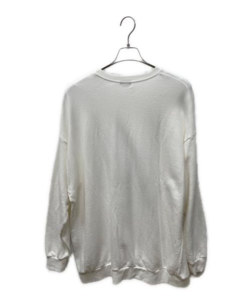 Hysteric Glamour（ヒステリックグラマー）Hysteric Glamour (ヒステリックグラマー) CATオーバーサイズスウェット ホワイト サイズ:FREEの古着・服飾アイテム
