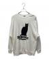 Hysteric Glamour（ヒステリックグラマー）の古着「CATオーバーサイズスウェット」｜ホワイト