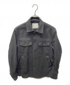 sacaiサカイ）の古着「20AW Contrast detail sleeve docking blouson」｜ブラック