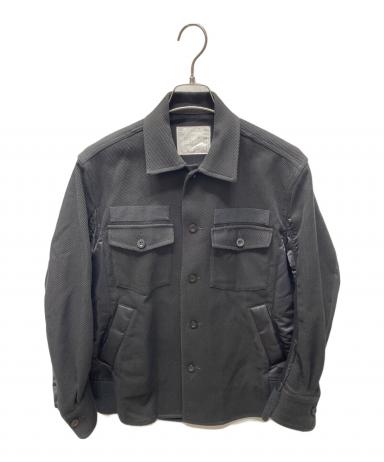 中古・古着通販】sacai (サカイ) 20AW Contrast detail sleeve docking 中古・古着通販】sacai (サカイ) 20AW Contrast detail sleeve docking