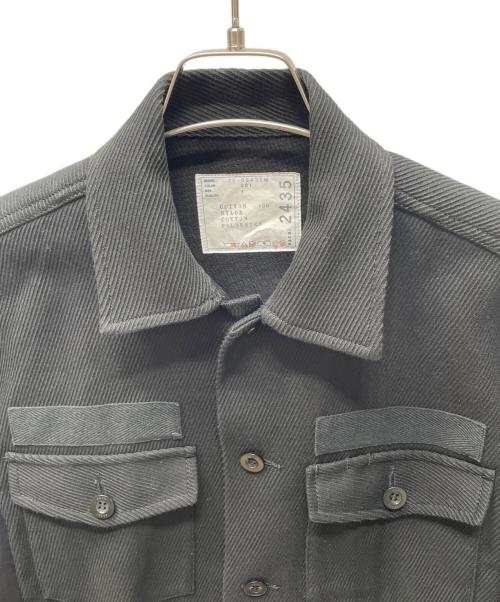 sacai（サカイ）sacai (サカイ) 20AW Contrast detail sleeve docking blouson ブラック サイズ:Sの古着・服飾アイテム
