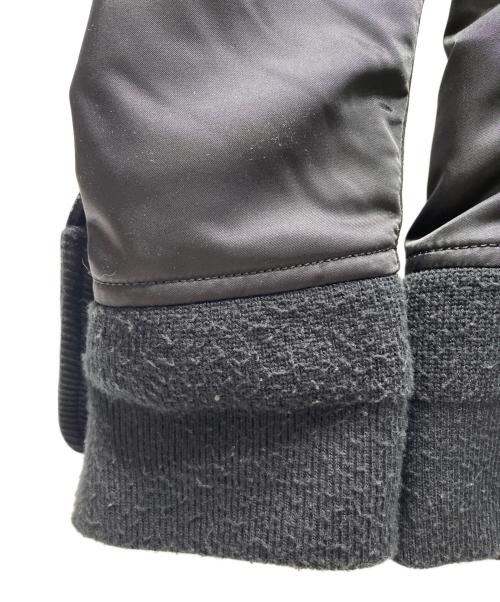 sacai（サカイ）sacai (サカイ) 20AW Contrast detail sleeve docking blouson ブラック サイズ:Sの古着・服飾アイテム