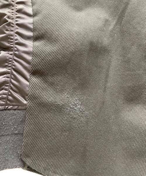 sacai（サカイ）sacai (サカイ) 20AW Contrast detail sleeve docking blouson ブラック サイズ:Sの古着・服飾アイテム