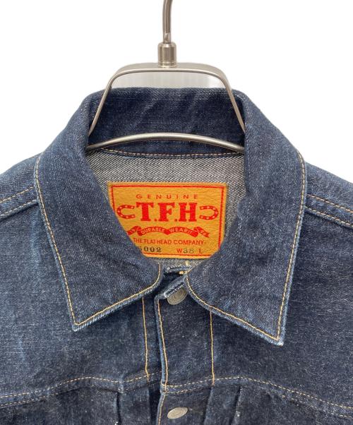 THE FLAT HEAD（ザ・フラットヘッド）THE FLAT HEAD (ザ・フラットヘッド) デニムジャケット インディゴ サイズ:38の古着・服飾アイテム