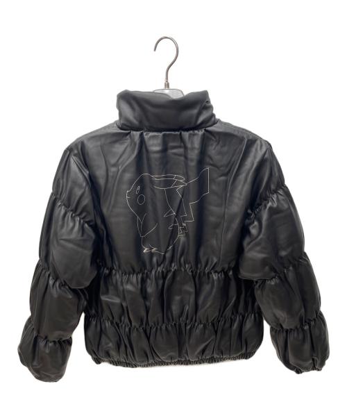 JEANASIS（ジーナシス）JEANASIS (ジーナシス) ポケットモンスター (ポケットモンスター) 中綿ジャケット ブラック サイズ:FREE 未使用品の古着・服飾アイテム