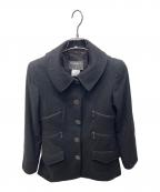 CHANELシャネル）の古着「カシミヤコート」｜ブラック