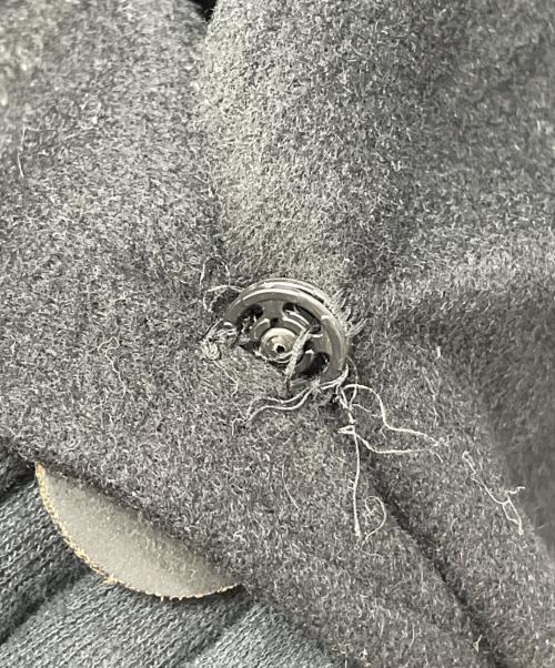 CHANEL（シャネル）CHANEL (シャネル) カシミヤコート ブラック サイズ:38の古着・服飾アイテム