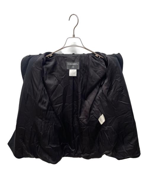 CHANEL（シャネル）CHANEL (シャネル) カシミヤコート ブラック サイズ:38の古着・服飾アイテム