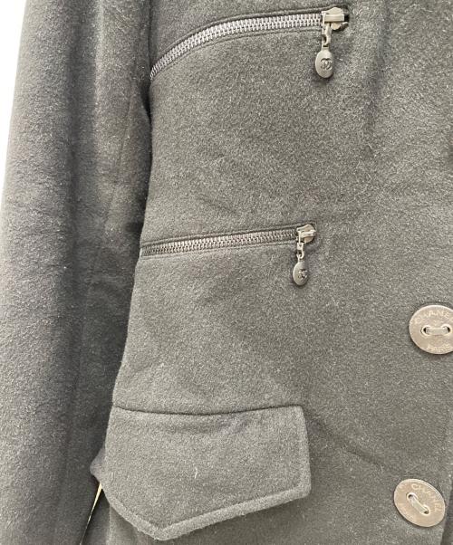CHANEL（シャネル）CHANEL (シャネル) カシミヤコート ブラック サイズ:38の古着・服飾アイテム