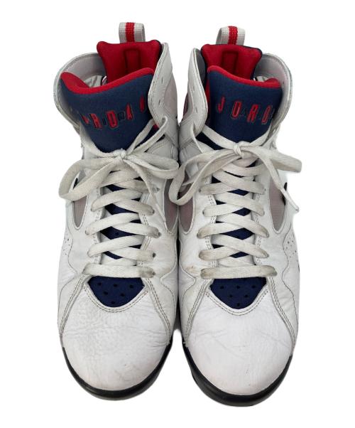 NIKE（ナイキ）NIKE (ナイキ) AIR JORDAN7 RETRO BCFC ホワイト×ネイビー サイズ:27.5の古着・服飾アイテム