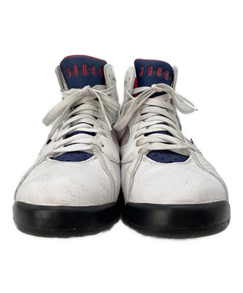 NIKE（ナイキ）NIKE (ナイキ) AIR JORDAN7 RETRO BCFC ホワイト×ネイビー サイズ:27.5の古着・服飾アイテム