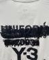 中古・古着 Y-3 (ワイスリー) Tシャツ ホワイト サイズ:M：5000円