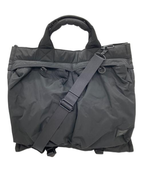 PORTER（ポーター）PORTER (ポーター) 2WAYトートバッグ(L) ブラックの古着・服飾アイテム
