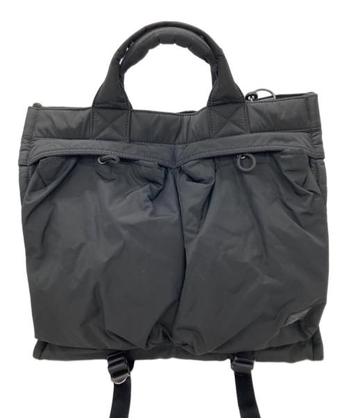 PORTER（ポーター）PORTER (ポーター) 2WAYトートバッグ(L) ブラックの古着・服飾アイテム