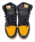 NIKE (ナイキ) AIR JORDAN1 ハイカットスニーカー オレンジ×ブラック サイズ:27：11000円