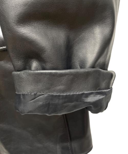 Schott（ショット）Schott (ショット) レザーテーラードジャケット ブラック サイズ:40の古着・服飾アイテム