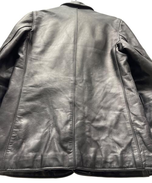 Schott（ショット）Schott (ショット) レザーテーラードジャケット ブラック サイズ:40の古着・服飾アイテム