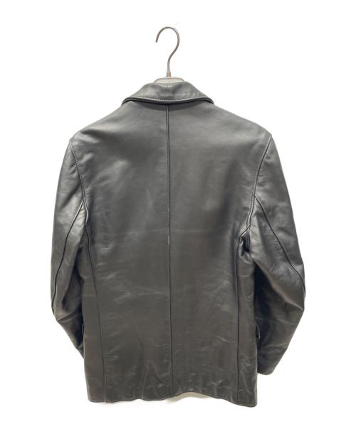 Schott（ショット）Schott (ショット) レザーテーラードジャケット ブラック サイズ:40の古着・服飾アイテム
