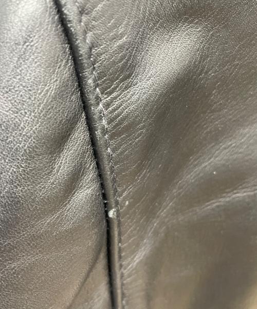 Schott（ショット）Schott (ショット) レザーテーラードジャケット ブラック サイズ:40の古着・服飾アイテム