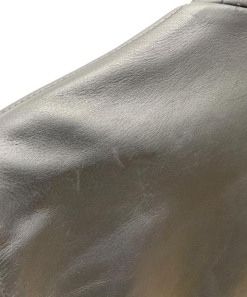 Schott（ショット）Schott (ショット) レザーテーラードジャケット ブラック サイズ:40の古着・服飾アイテム