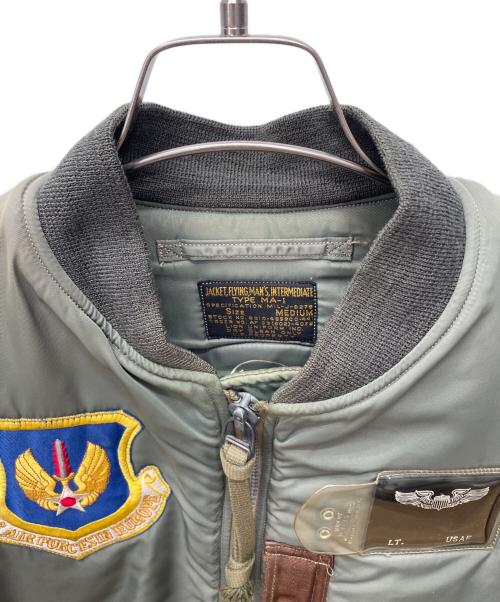BUZZ RICKSON'S（バズリクソンズ）BUZZ RICKSON'S (バズリクソンズ) MA-1フライトジャケット グリーン サイズ:Mの古着・服飾アイテム