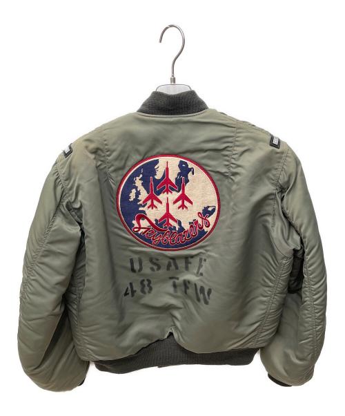 BUZZ RICKSON'S（バズリクソンズ）BUZZ RICKSON'S (バズリクソンズ) MA-1フライトジャケット グリーン サイズ:Mの古着・服飾アイテム